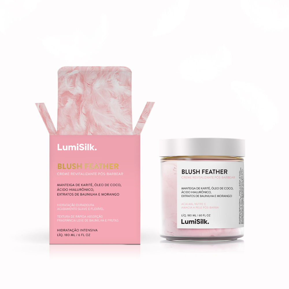 Blush Feather – Crème revitalizante pós-barbear